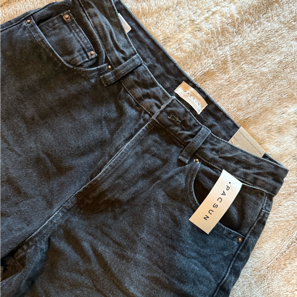 PacSun Dark Gray High Rise Jeans - Picture 3 of 3